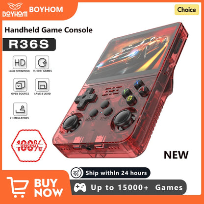 NEW  Retro Handheld Game Console Linux System 3.5 Inch IPS Screen Portable Pocket Video Player 64GB 128GB Games Kid Gift