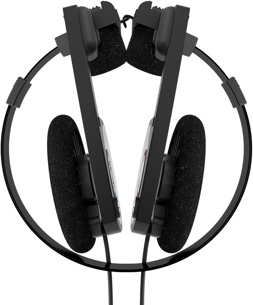 Porta Pro Black on Ear Headphones with Case Black