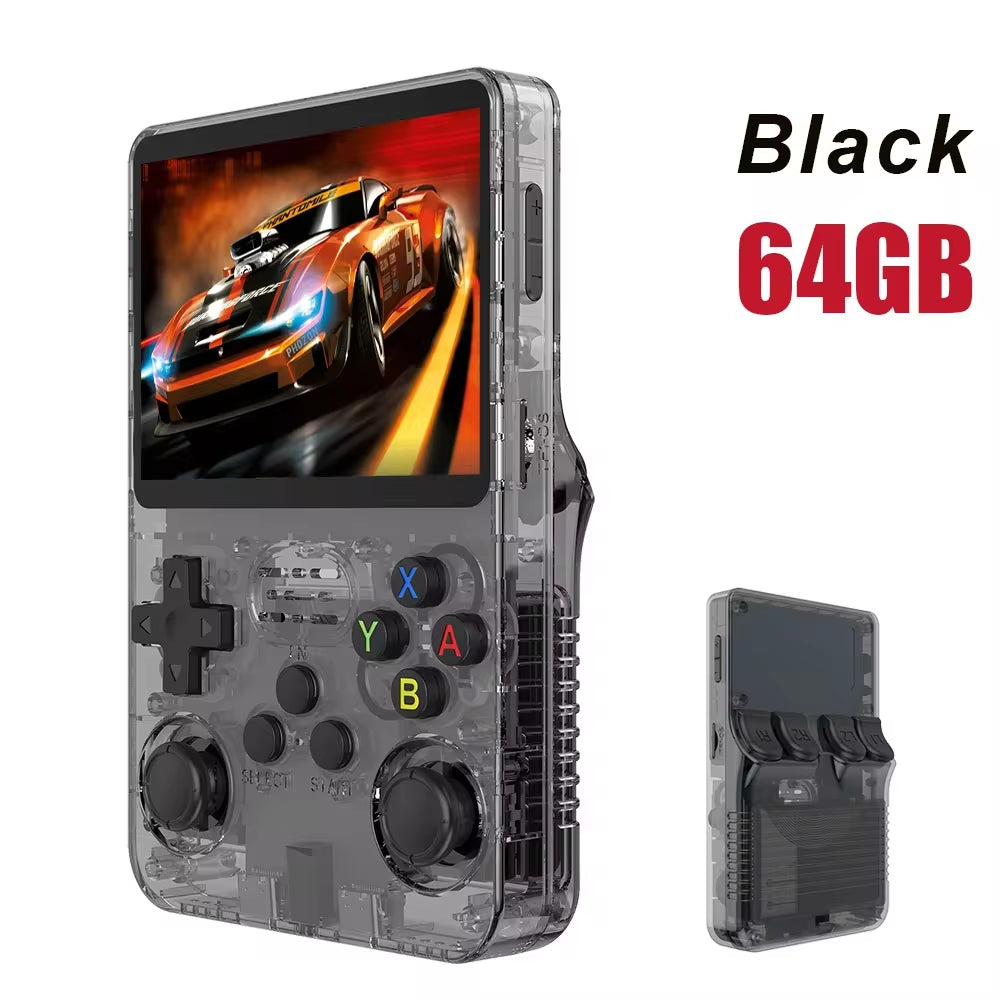 NEW  Retro Handheld Game Console Linux System 3.5 Inch IPS Screen Portable Pocket Video Player 64GB 128GB Games Kid Gift