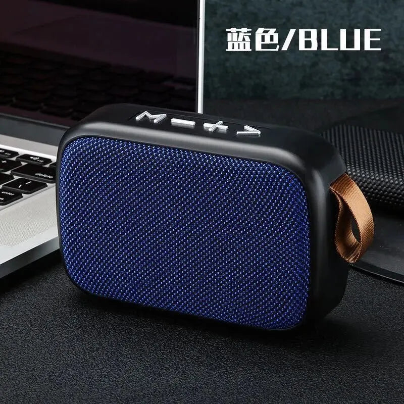 New Wireless Bluetooth Speaker Outdoor Portable Subwoofer Mini Speaker Home Cloth Card Speaker