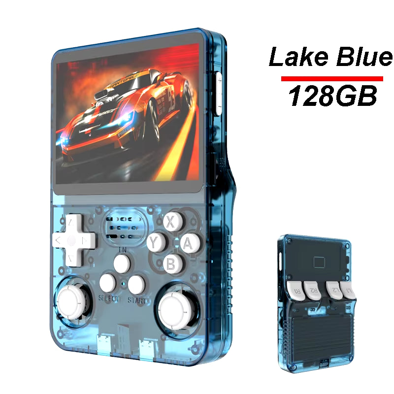 R36S Handheld Game Console 3.5 Inch IPS Screen 64G Linux Portable Video Games Player Open Source System Arcade Retro Games