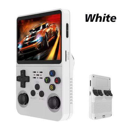 Open Source R36S Retro Handheld Video Game Console Linux System 3.5 Inch IPS Screen Portable Pocket Video Player R35S 64G Games