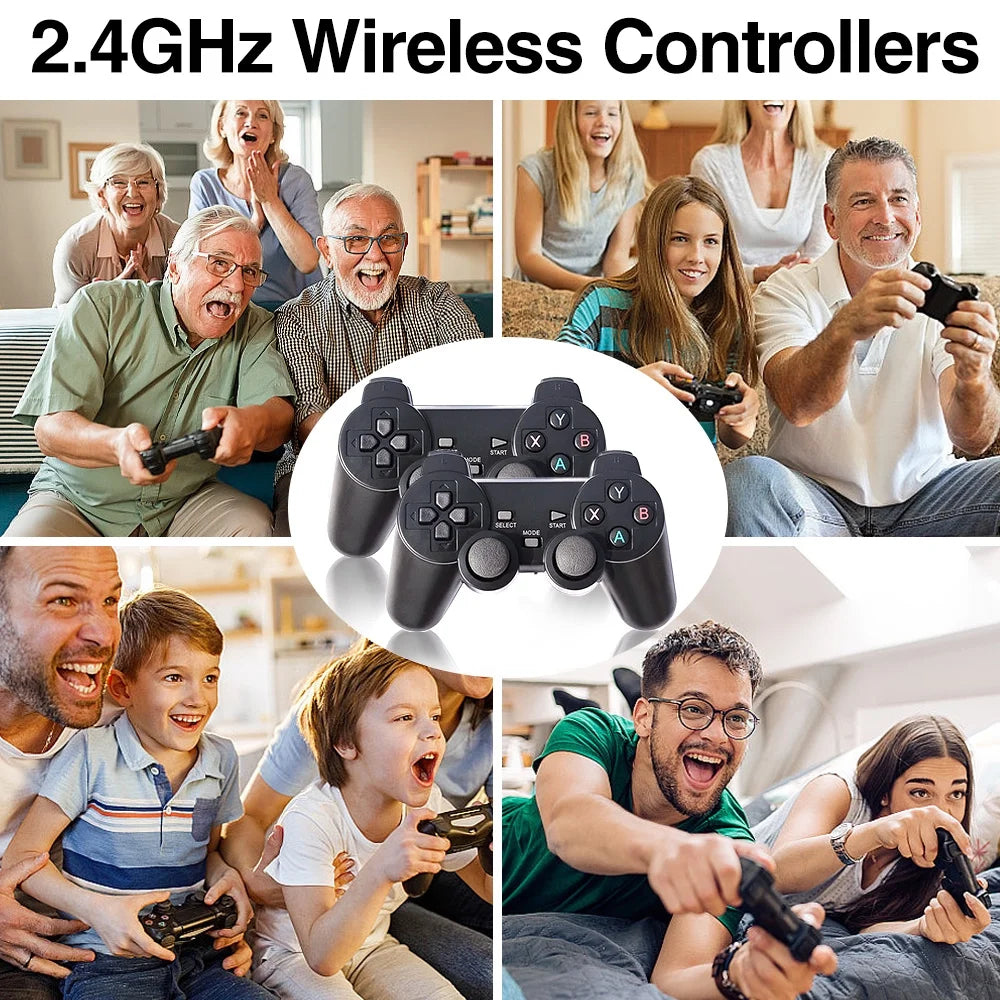 M8 2.4G Wireless Controllers External Game Stick 64G Built-In Storage for TV