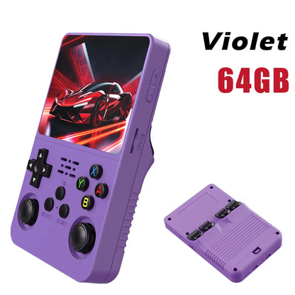 R36S Handheld Game Console 3.5 Inch IPS Screen Retro Game Console Linux System Screen Portable Pocket Video Player