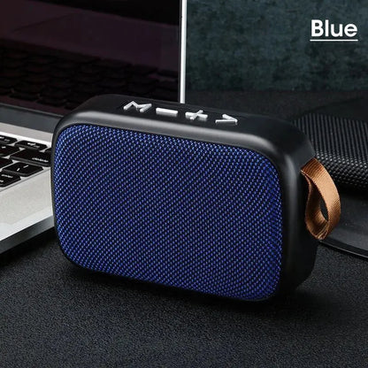 New Wireless Bluetooth Speaker Outdoor Portable Subwoofer Mini Speaker Home Cloth Card Speaker